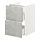 ENHET - 洗手盆用地櫃連2個抽屜, white/concrete effect | IKEA 香港及澳門 - PE773375_S1