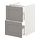 ENHET - 洗手盆用地櫃連2個抽屜, white/grey frame | IKEA 香港及澳門 - PE773181_S1