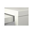 MALM desk with pull-out panel