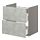 ENHET - 洗手盆用地櫃連2個抽屜, grey/concrete effect | IKEA 香港及澳門 - PE773205_S1