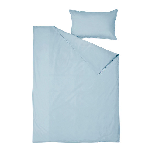 ÄNGSLILJA duvet cover and pillowcase