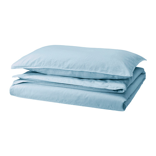 ÄNGSLILJA duvet cover and pillowcase