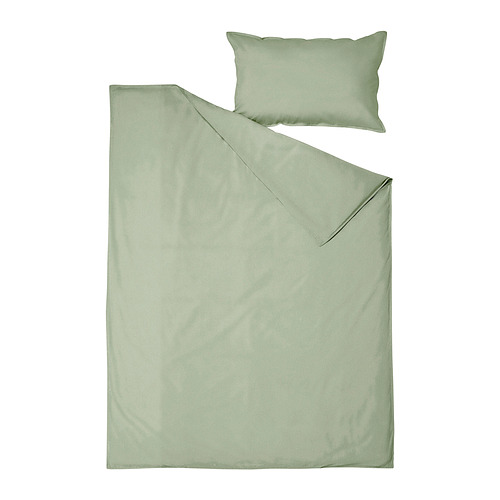ÄNGSLILJA duvet cover and pillowcase