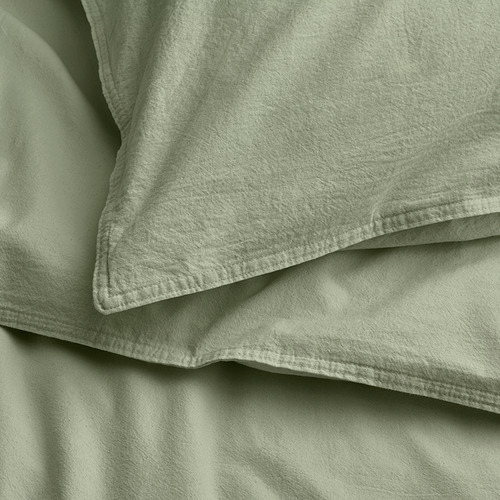 ÄNGSLILJA duvet cover and pillowcase