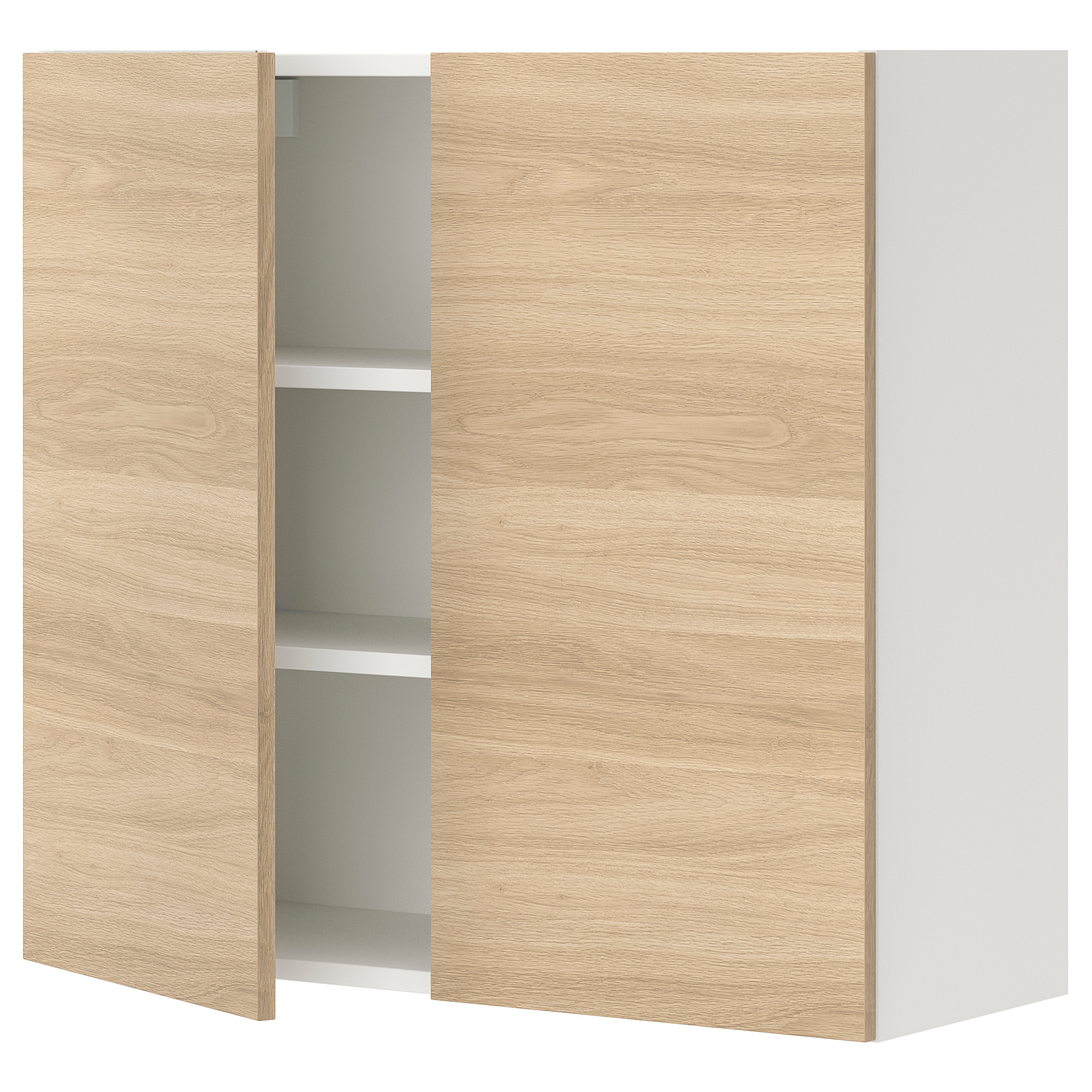 ENHET wall cb w 2 shlvs/doors