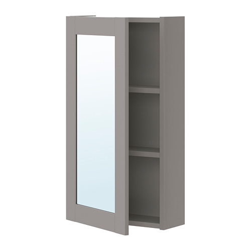 ENHET mirror cabinet with 1 door