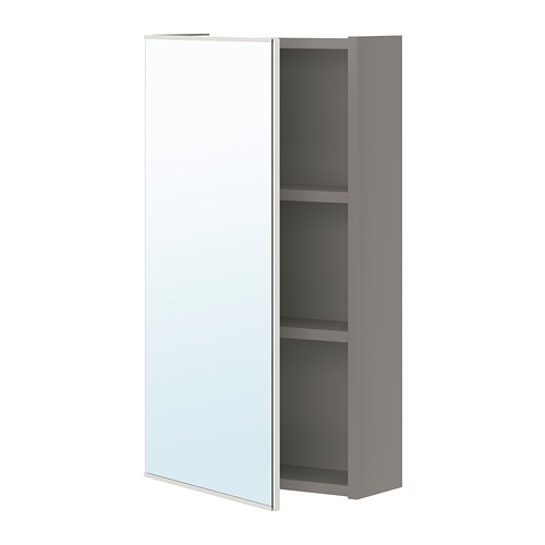 ENHET mirror cabinet with 1 door