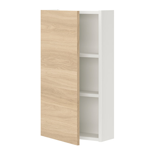 ENHET wall cb w 2 shlvs/door