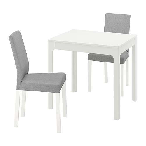 KÄTTIL/EKEDALEN table and 2 chairs