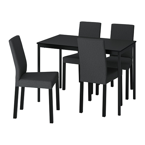 KÄTTIL/SANDSBERG table and 4 chairs