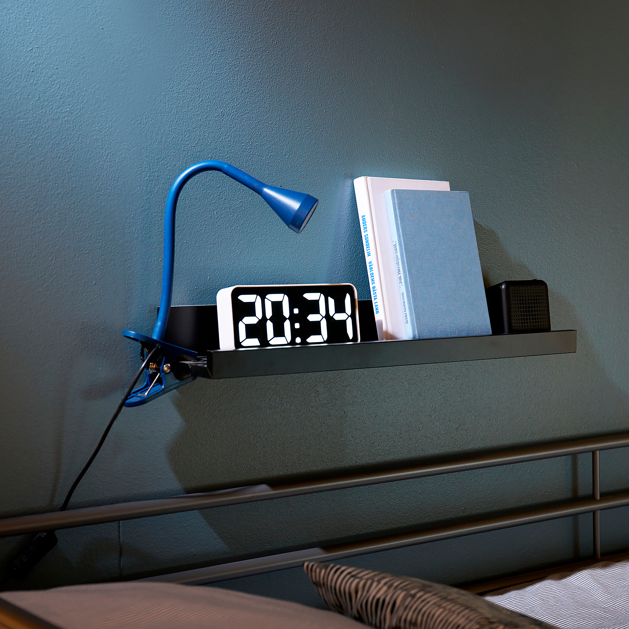 NOLLNING clock/thermometer/alarm
