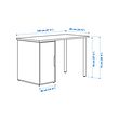 ALEX/LAGKAPTEN desk