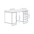 ALEX/LAGKAPTEN desk
