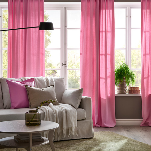 GINSTMOTT curtains, 1 pair