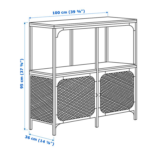 FJÄLLBO shelving unit