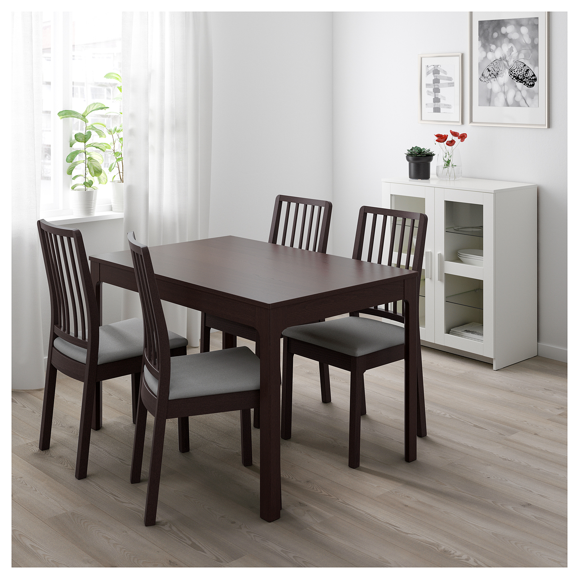  EKEDALEN  extendable table  dark brown IKEA  Hong Kong 