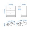 TONSTAD chest of 4 drawers