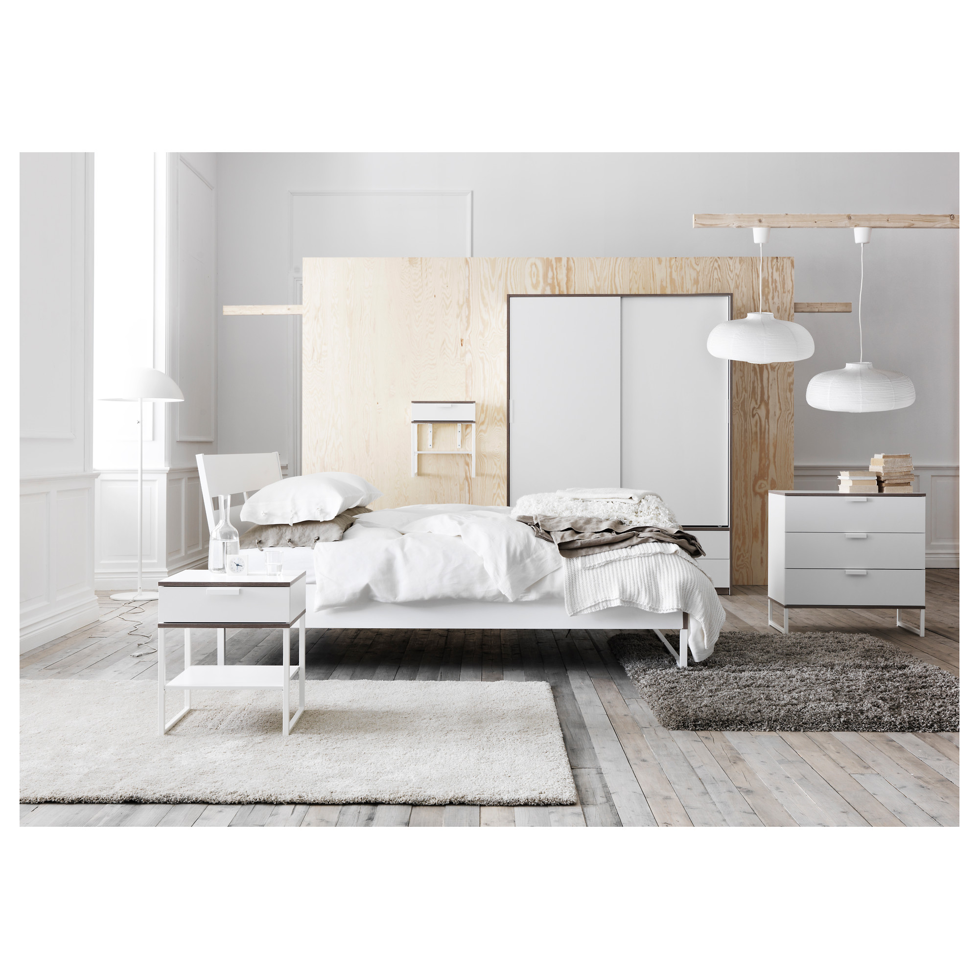 TRYSIL bed frame, LURÖY, double IKEA Hong Kong
