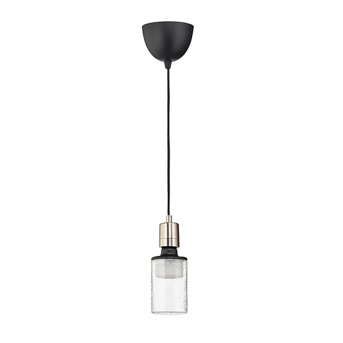 MOLNART/SKAFTET pendant lamp with light bulb