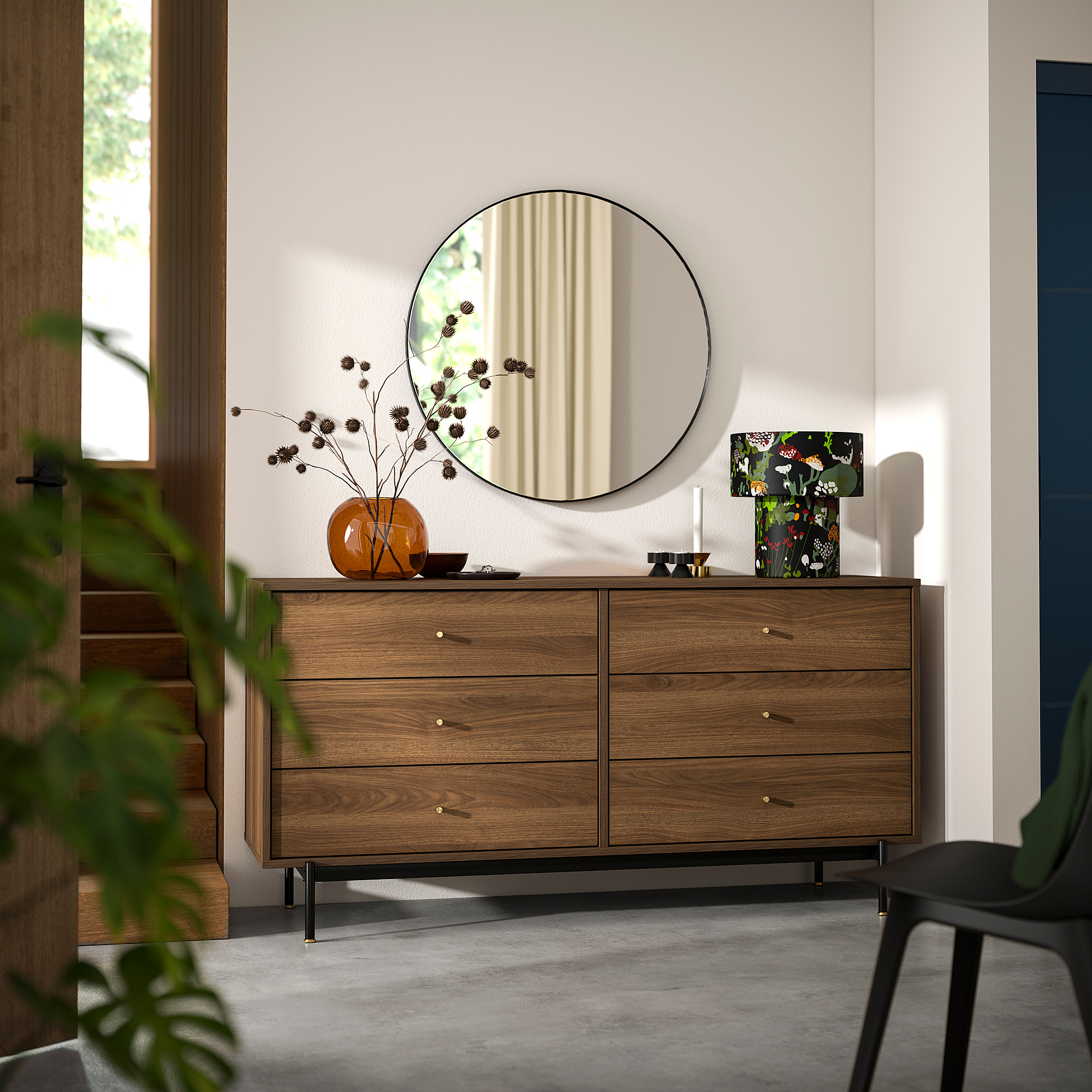 RÅDMANSÖ chest of 6 drawers