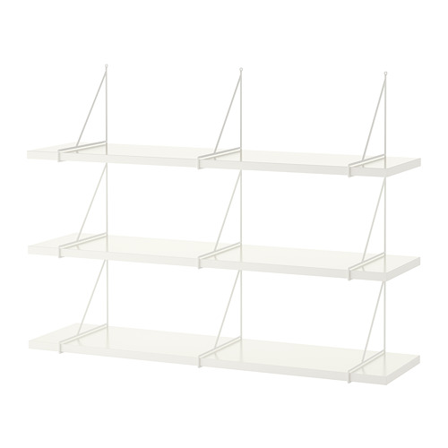 PERSHULT/BERGSHULT wall shelf combination