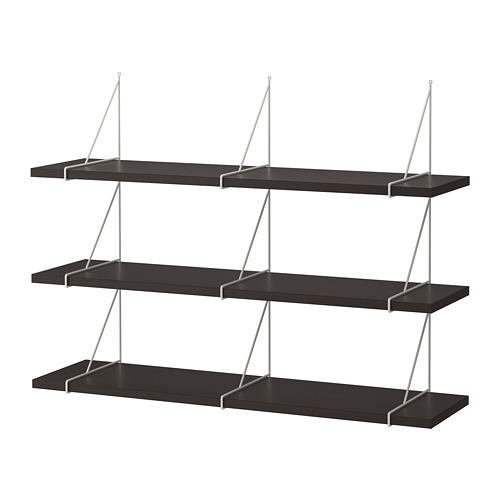 PERSHULT/BERGSHULT wall shelf combination