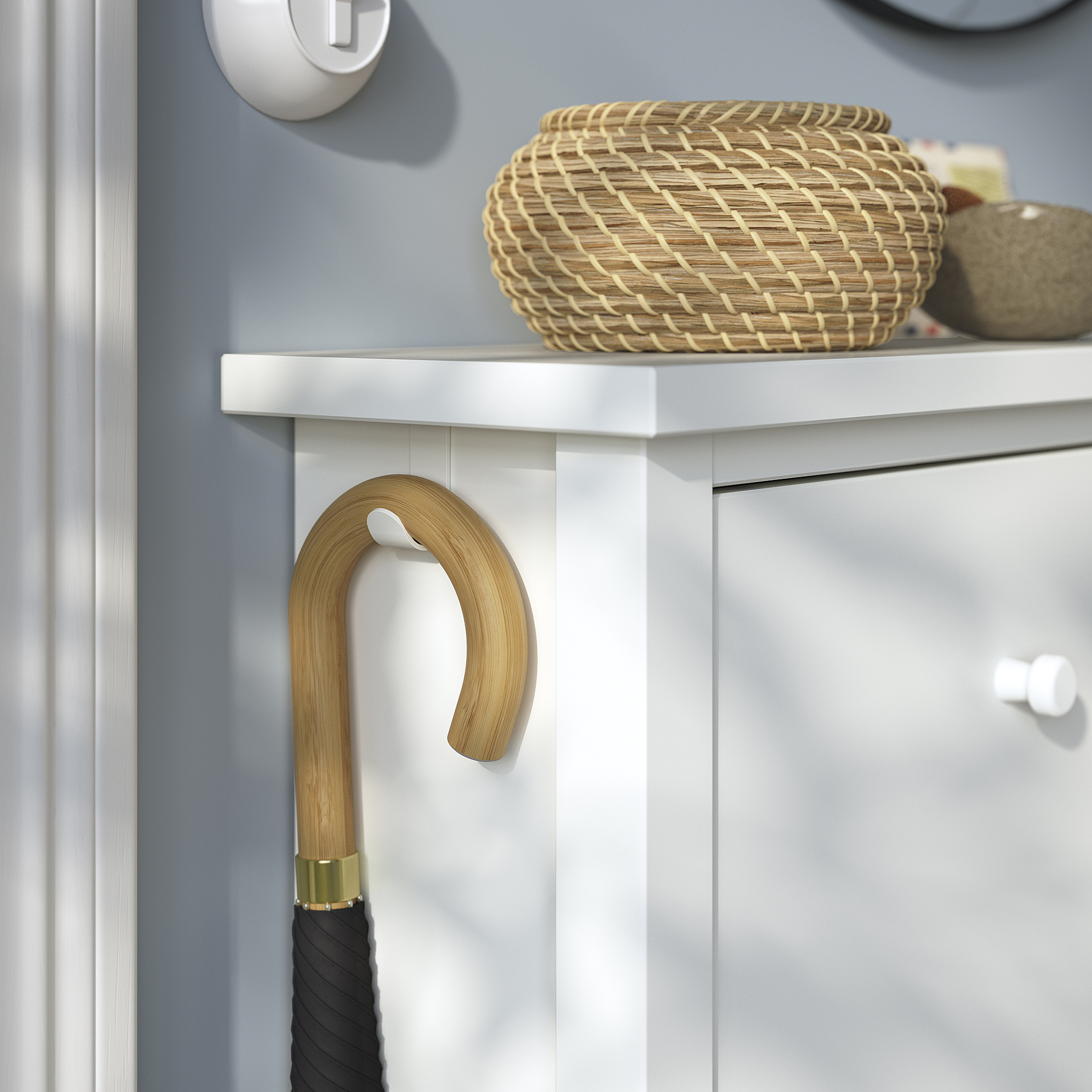 GULLABERG shoe cabinet with 4 compartments