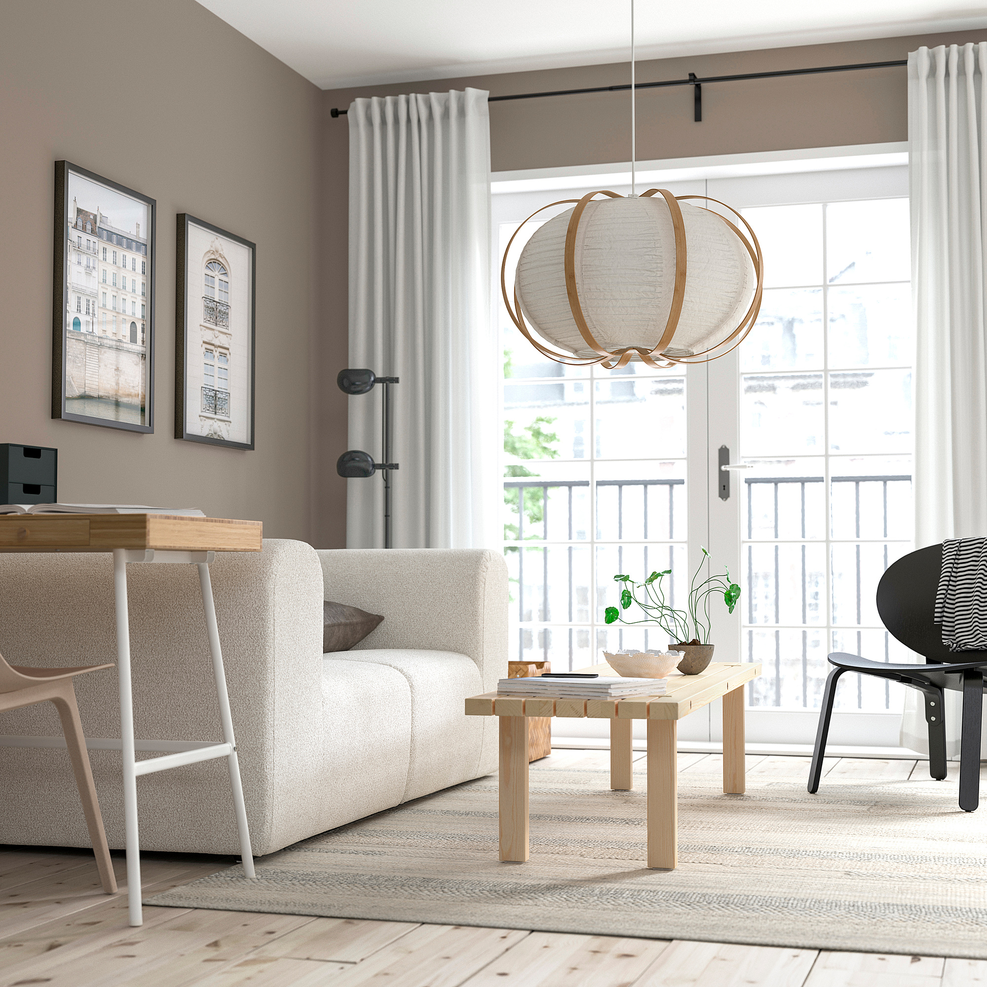 HAVSDJUP/TAGGTOFS pendant lamp