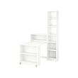 BILLY bookcase comb w foldable table