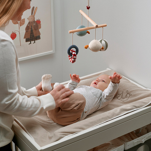 SKÖTSAM babycare mat with cover