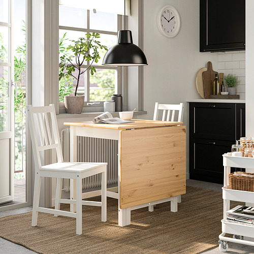 PINNTORP table and 2 chairs