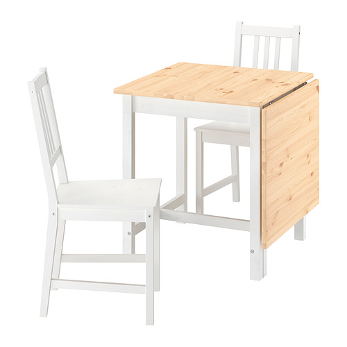 PINNTORP table and 2 chairs