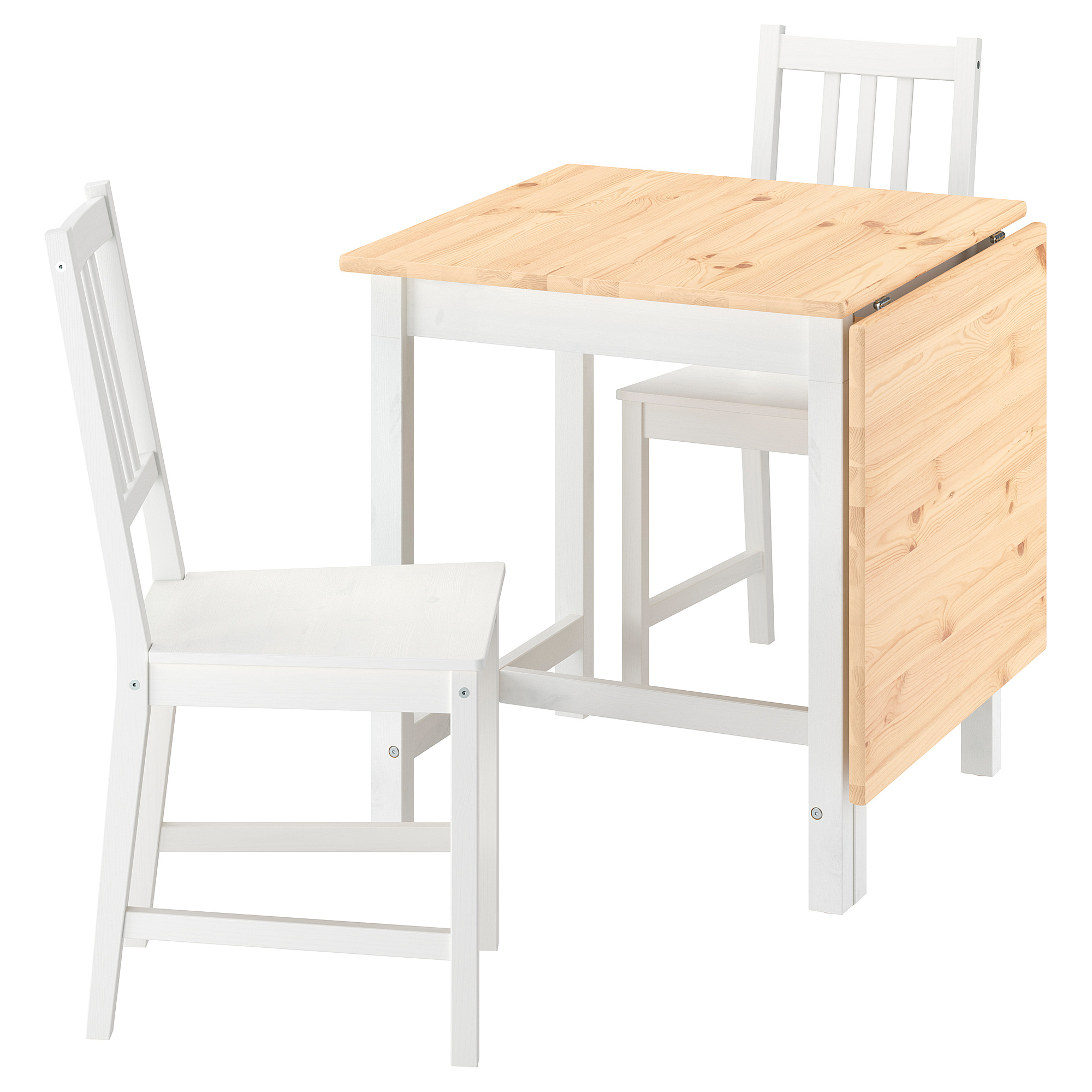 PINNTORP table and 2 chairs