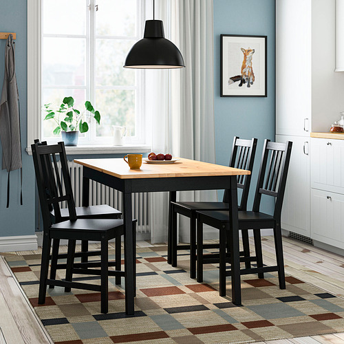 PINNTORP table and 4 chairs