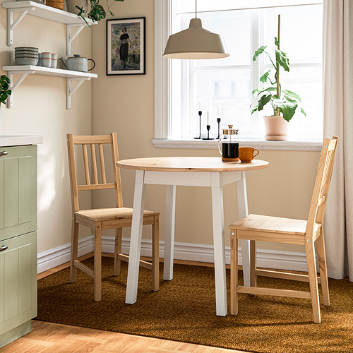 PINNTORP table and 2 chairs