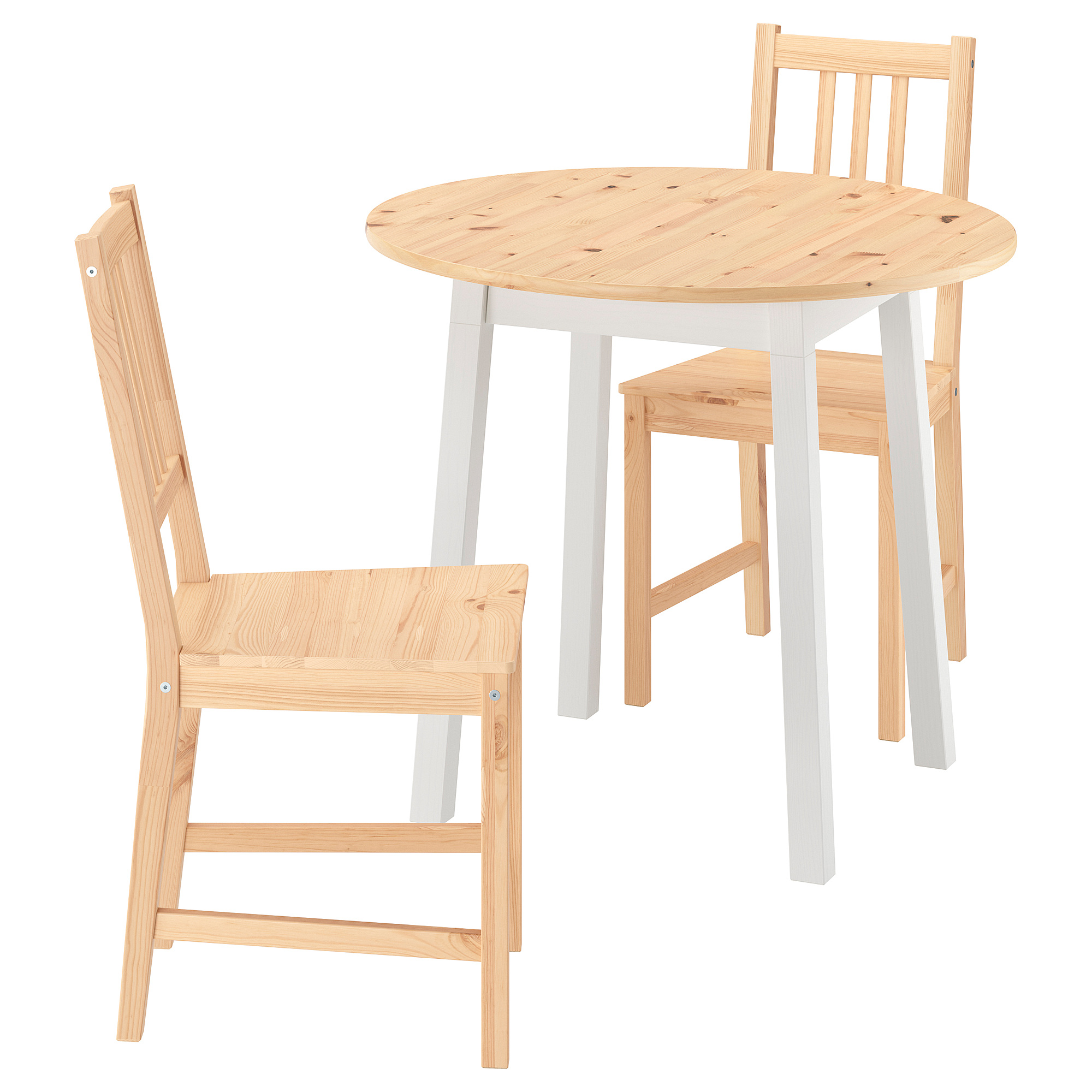 PINNTORP table and 2 chairs