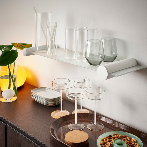 VARMBLIXT glass shelf