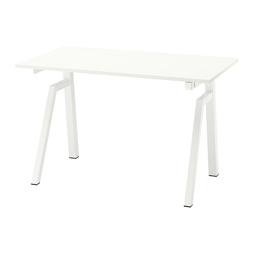 TROTTEN - 升降式書檯, 電動/白色, 120x70 厘米 | IKEA 香港及澳門 - E1012260_S4
