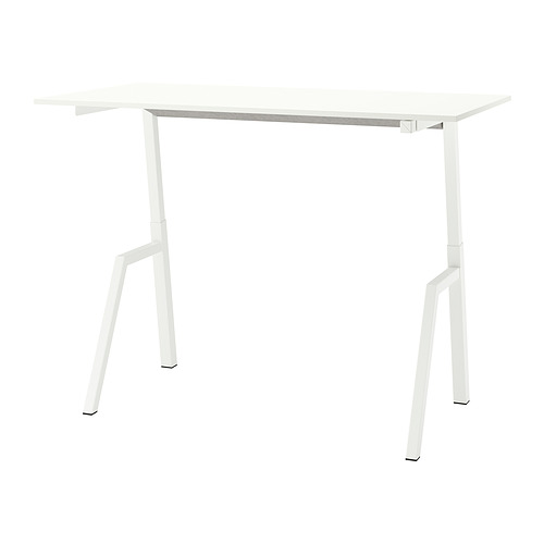 TROTTEN - 升降式書檯, 電動/白色, 160x80 厘米 | IKEA 香港及澳門 - E1012267_S4