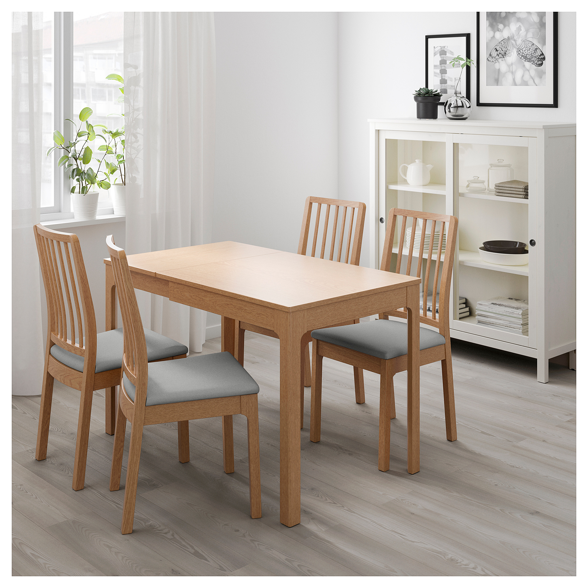  EKEDALEN  extendable table  oak IKEA  Hong Kong