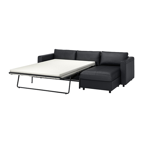 VIMLE 3-seat sofa-bed with chaise longue