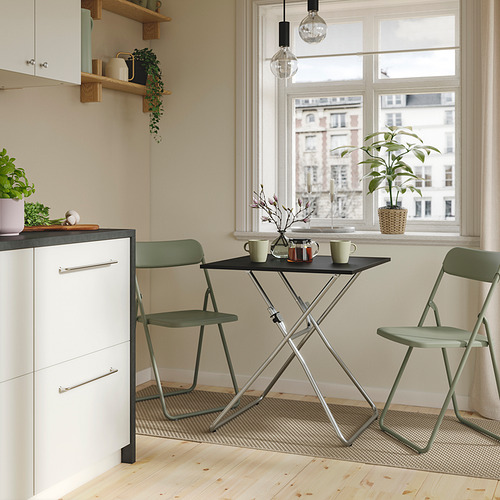 GUNDE/VIHALS 檯連2張摺椅