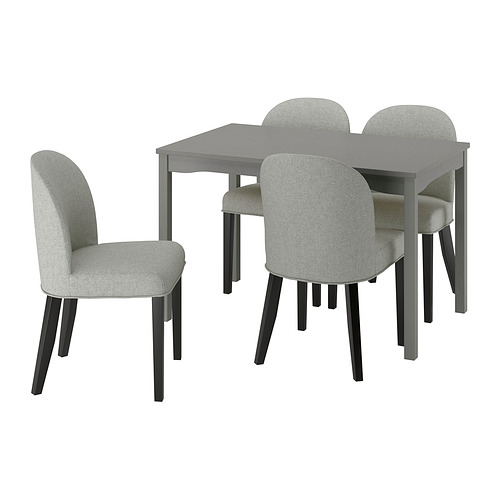 HAUGA/ROSENTORP table and 4 chairs