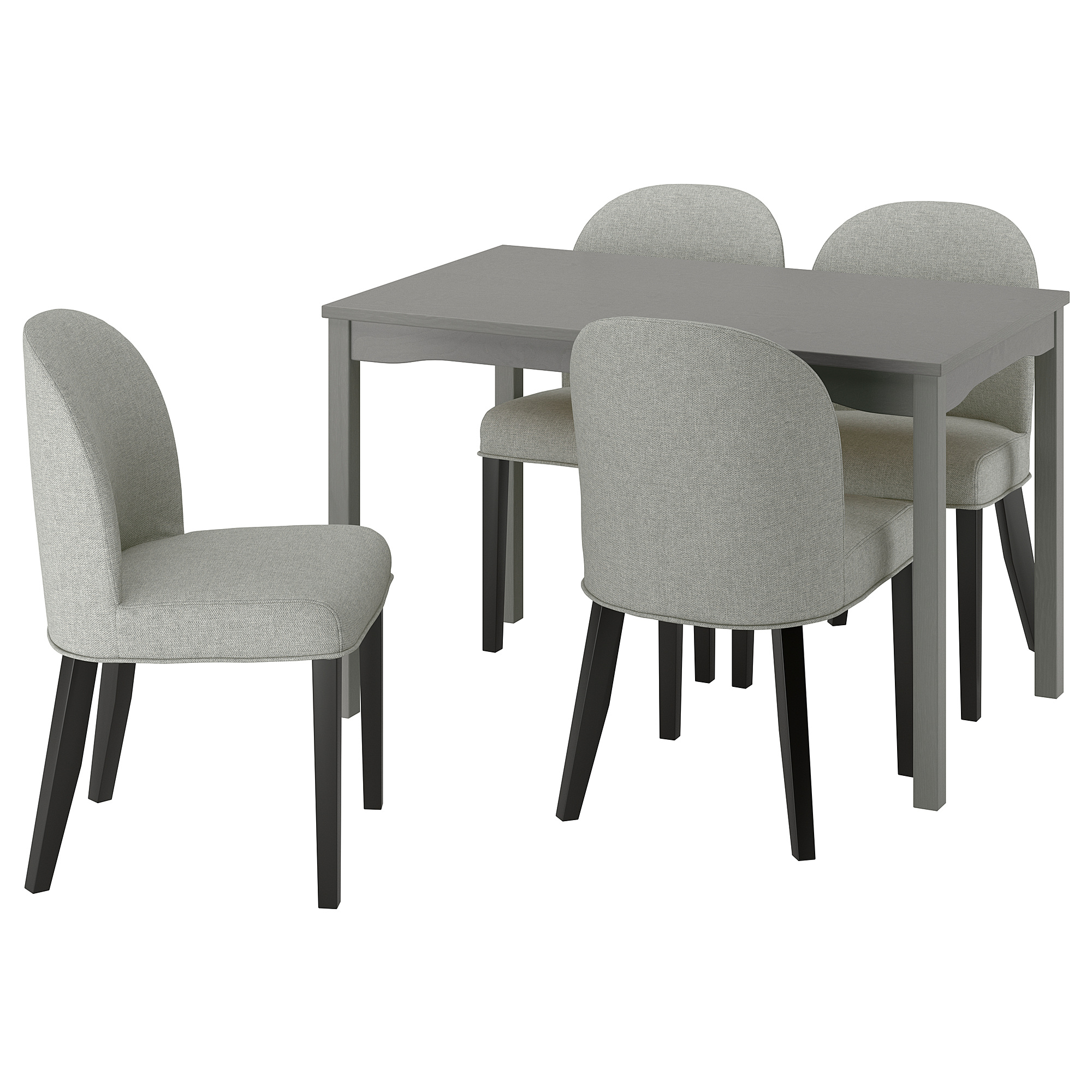 HAUGA/ROSENTORP table and 4 chairs