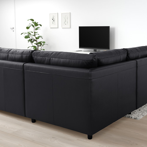 VIMLE corner sofa, 4-seat