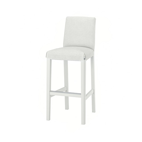 BERGMUND bar stool with backrest frame