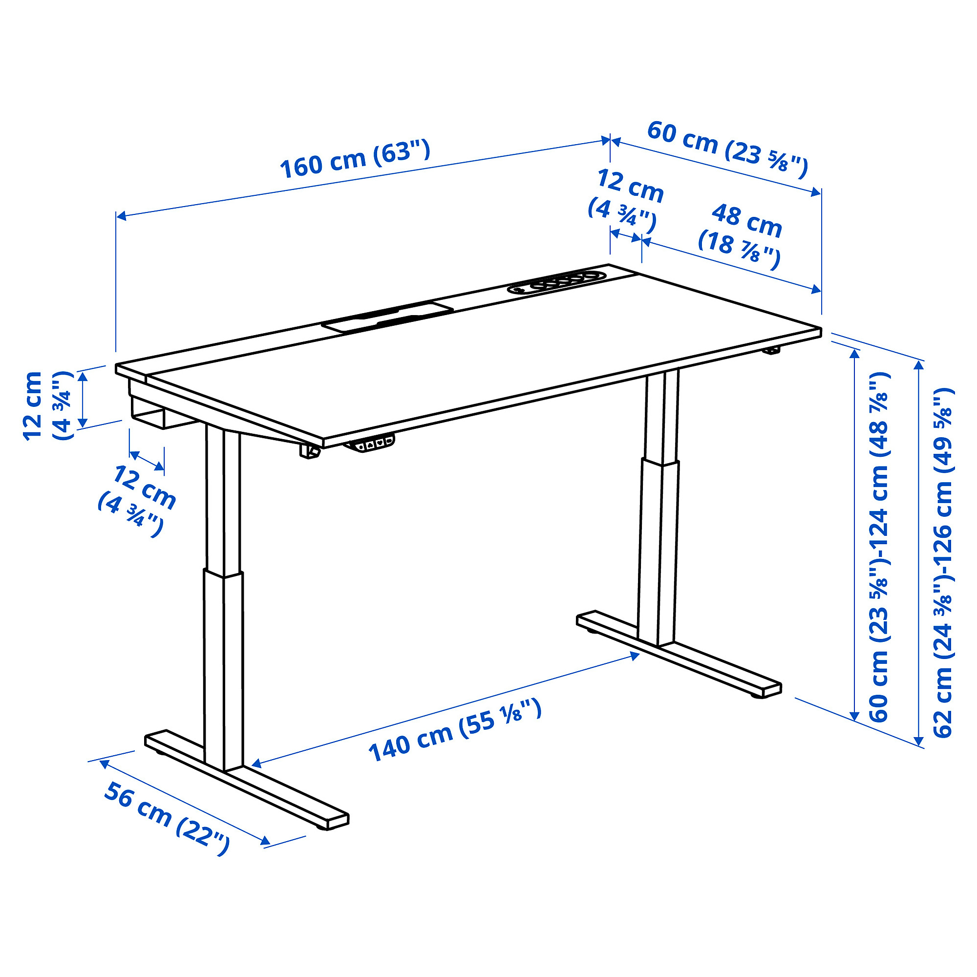 MITTZON desk sit/stand
