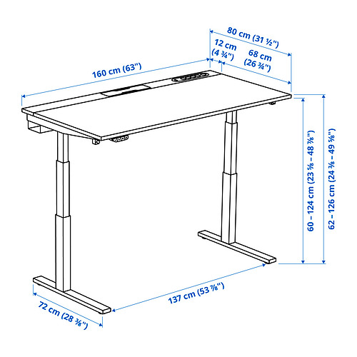 MITTZON desk sit/stand