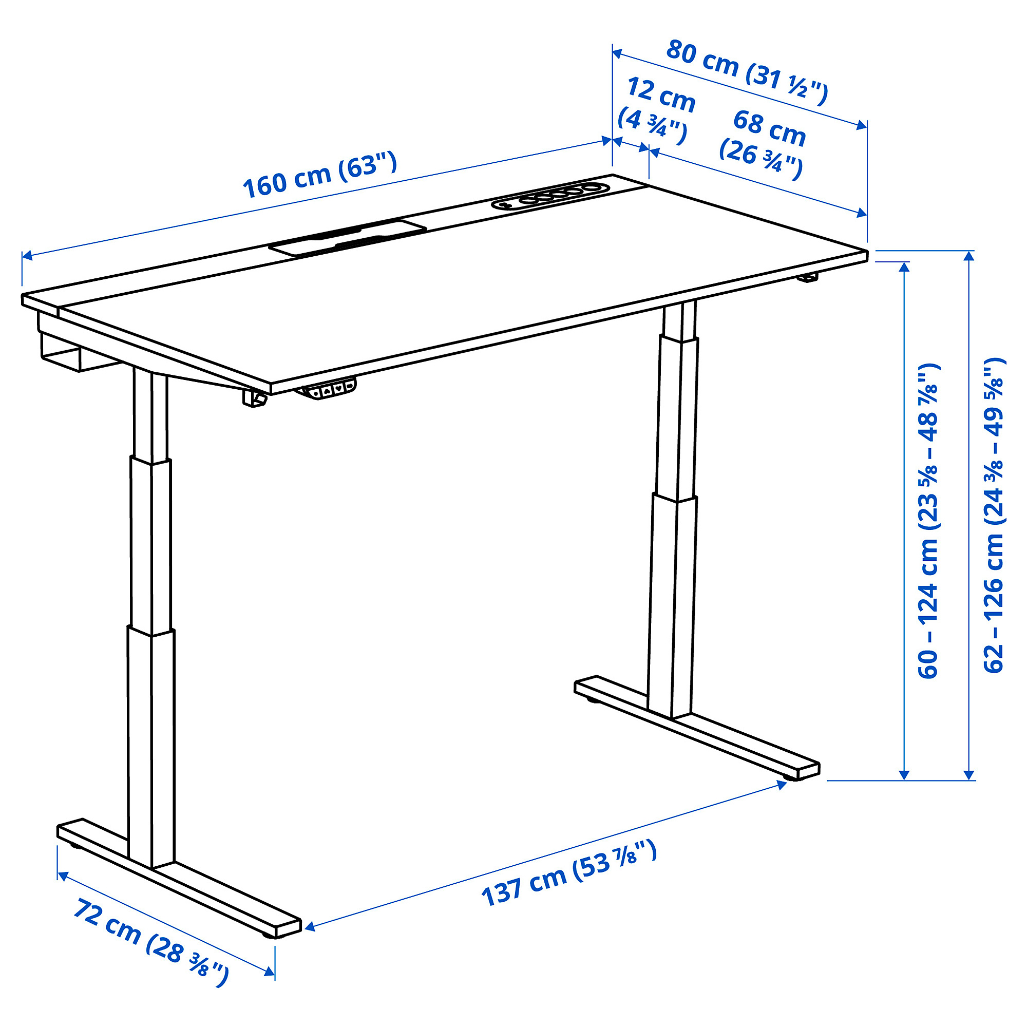 MITTZON desk sit/stand