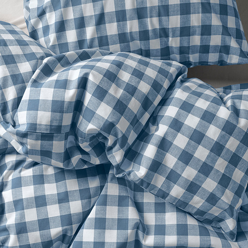 EKTANDVINGE duvet cover and pillowcase